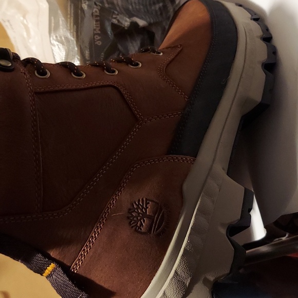 Timberland | Men's TBL Originals Ultra Waterproof Boots, Brown, Size 8.5 - Picture 7 of 9